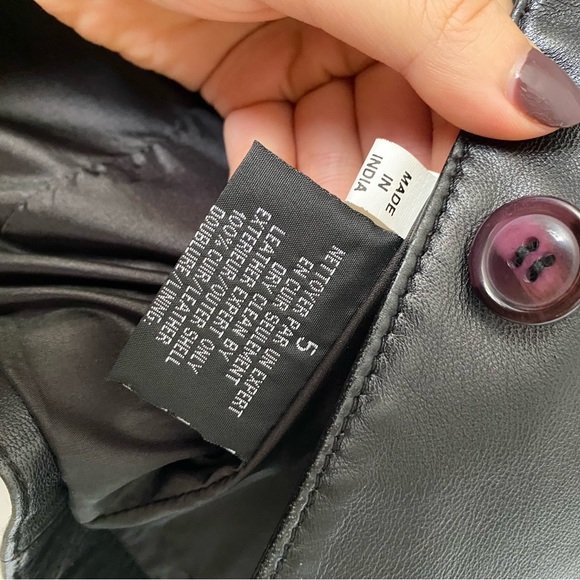 Vintage 100% genuine leather jacket BOD & CHRISTENSEN - Picture 6 of 7